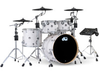 <b>DW DWe 5-piece Drum Kit Bundle White Marine Pearl, Roland V71, 4CY-4WT-01, DEKTFP05TBWMCPRCV71</b> <b>DW DWe 5-piece Drum Kit Bundle White Marine Pearl, Roland V71, 4CY-4WT-01, DEKTFP05TBWMCPRCV71</b>